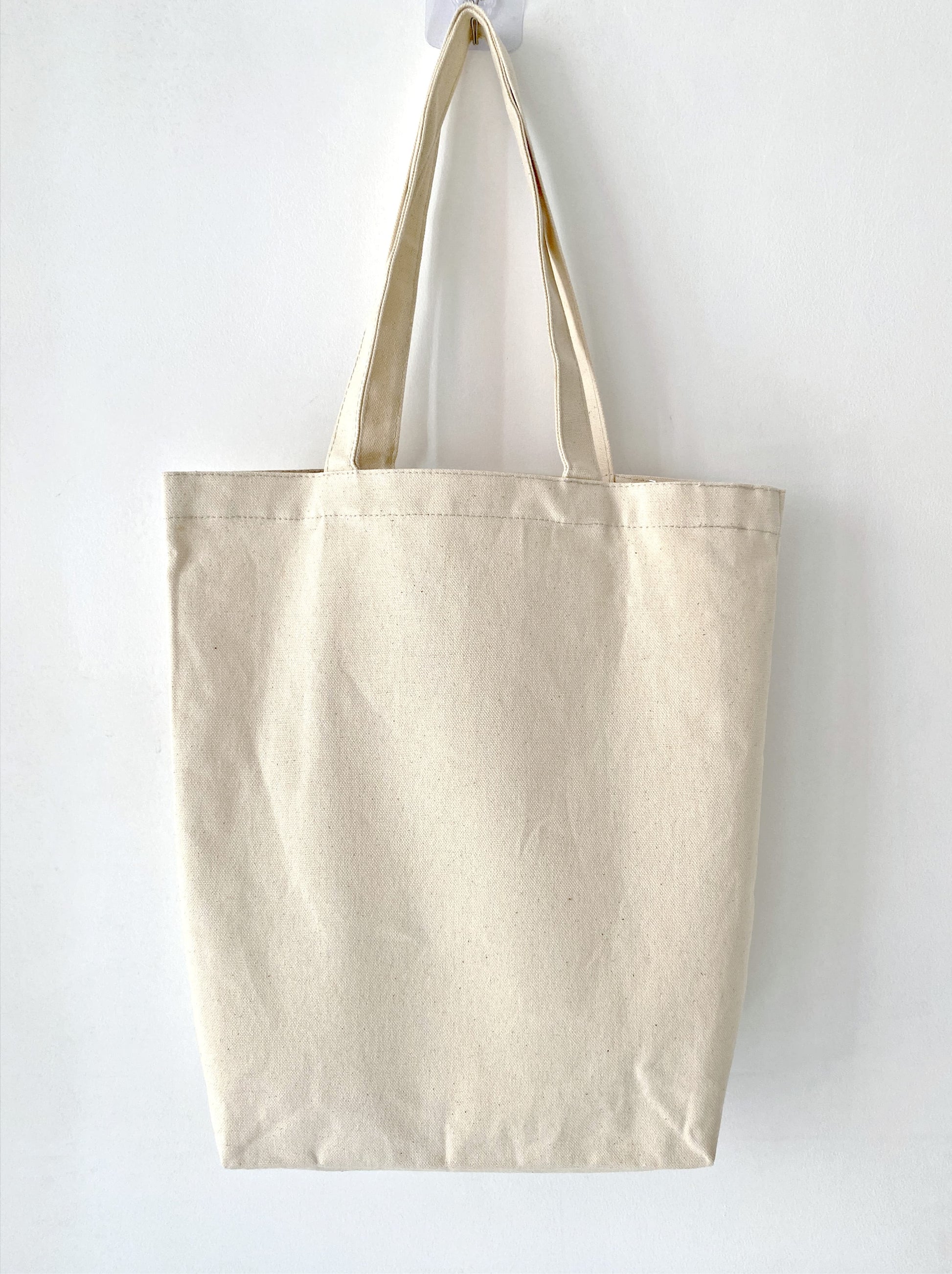 stylish slow fashion cotton tote bag