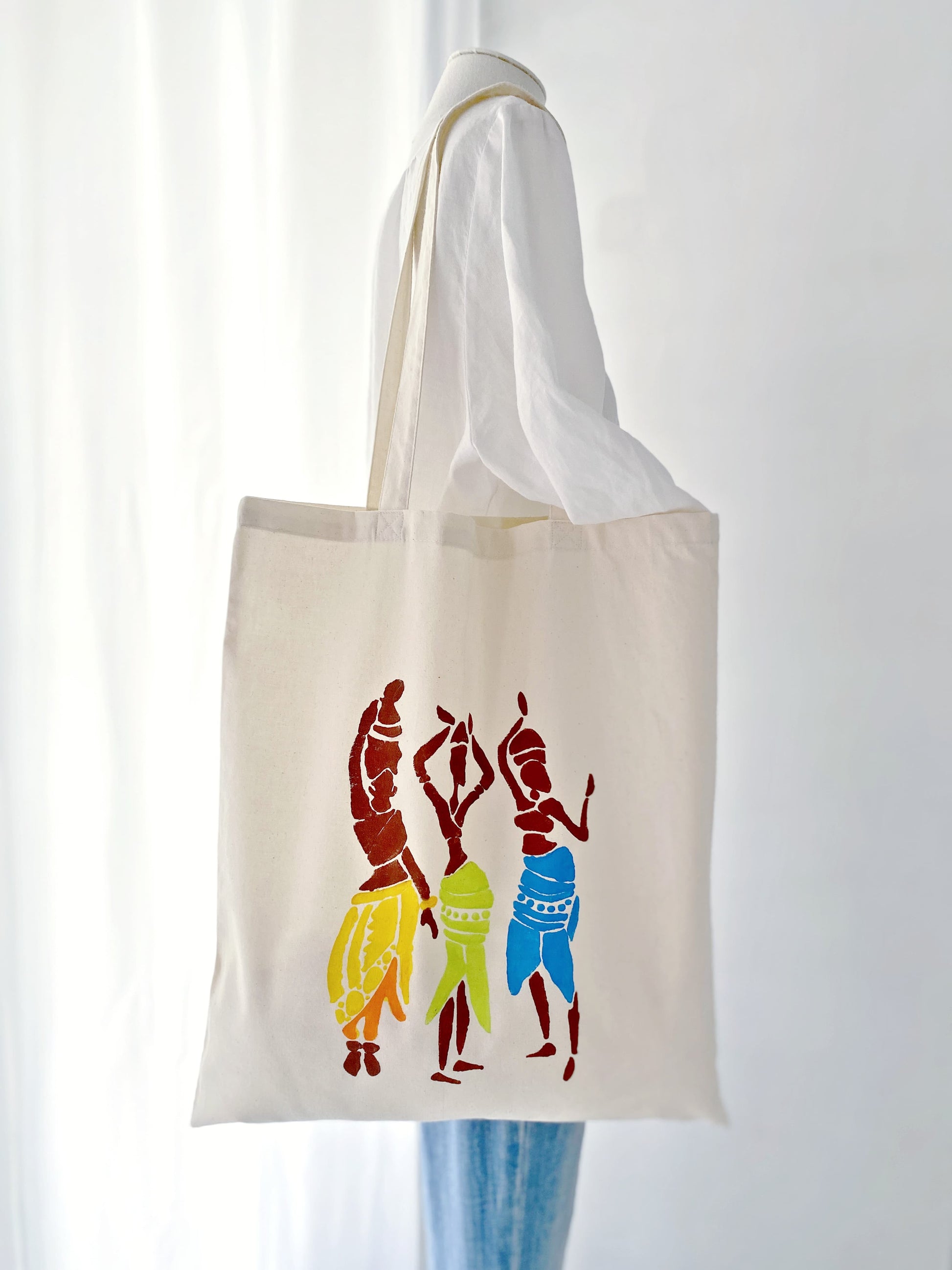 sustainable natural cotton tote for daily use