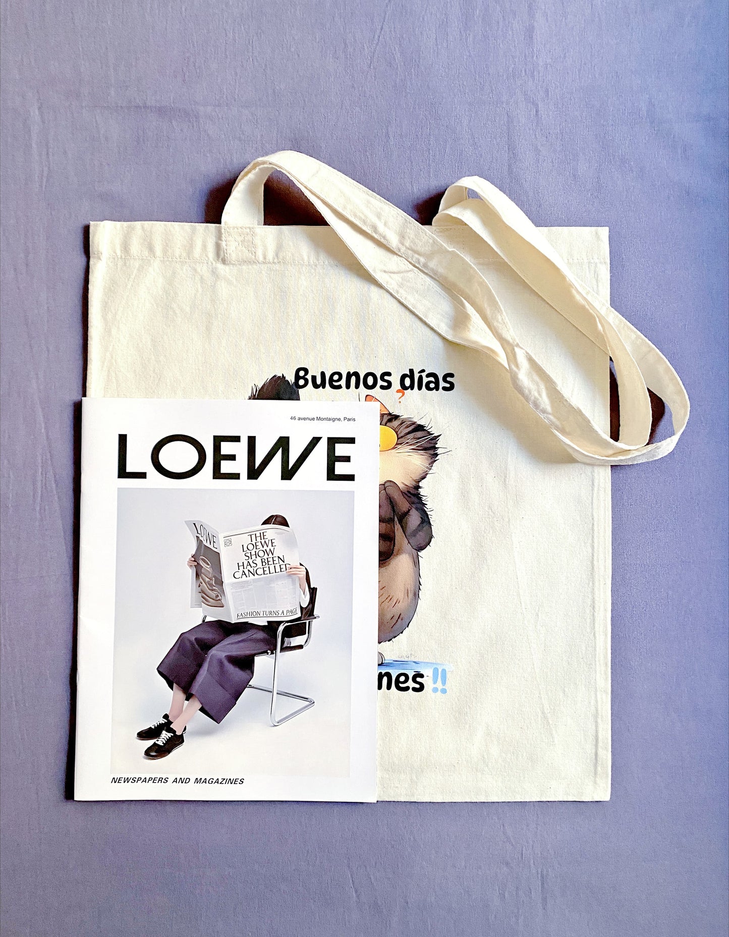 soft foldable cotton tote for travel, books, and shopping