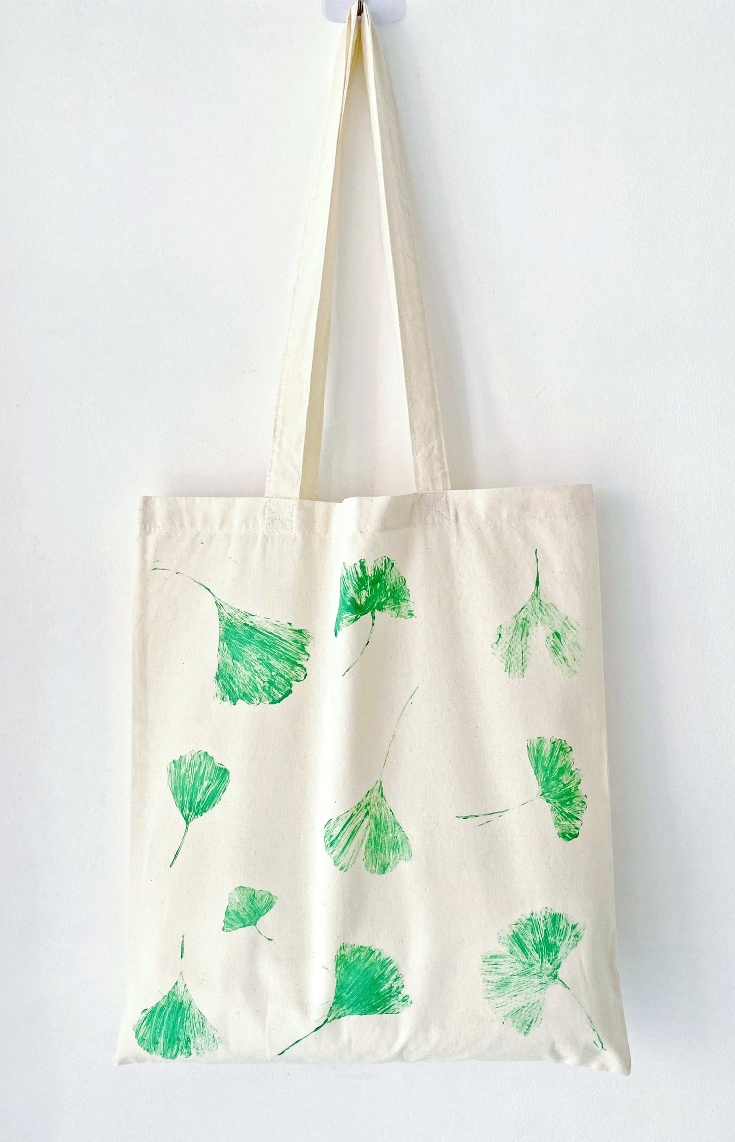 everyday minimalistic cotton bag with print