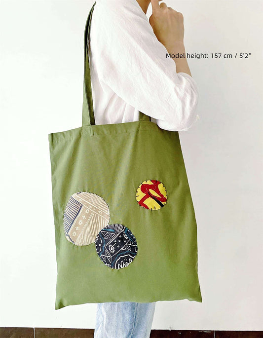Lightweight cotton bag for slow fashion lovers, featuring durable handcrafted designs