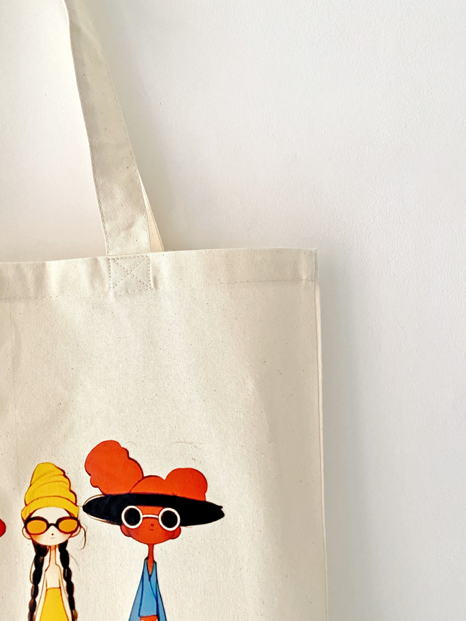 casual eco tote for art lovers and creatives