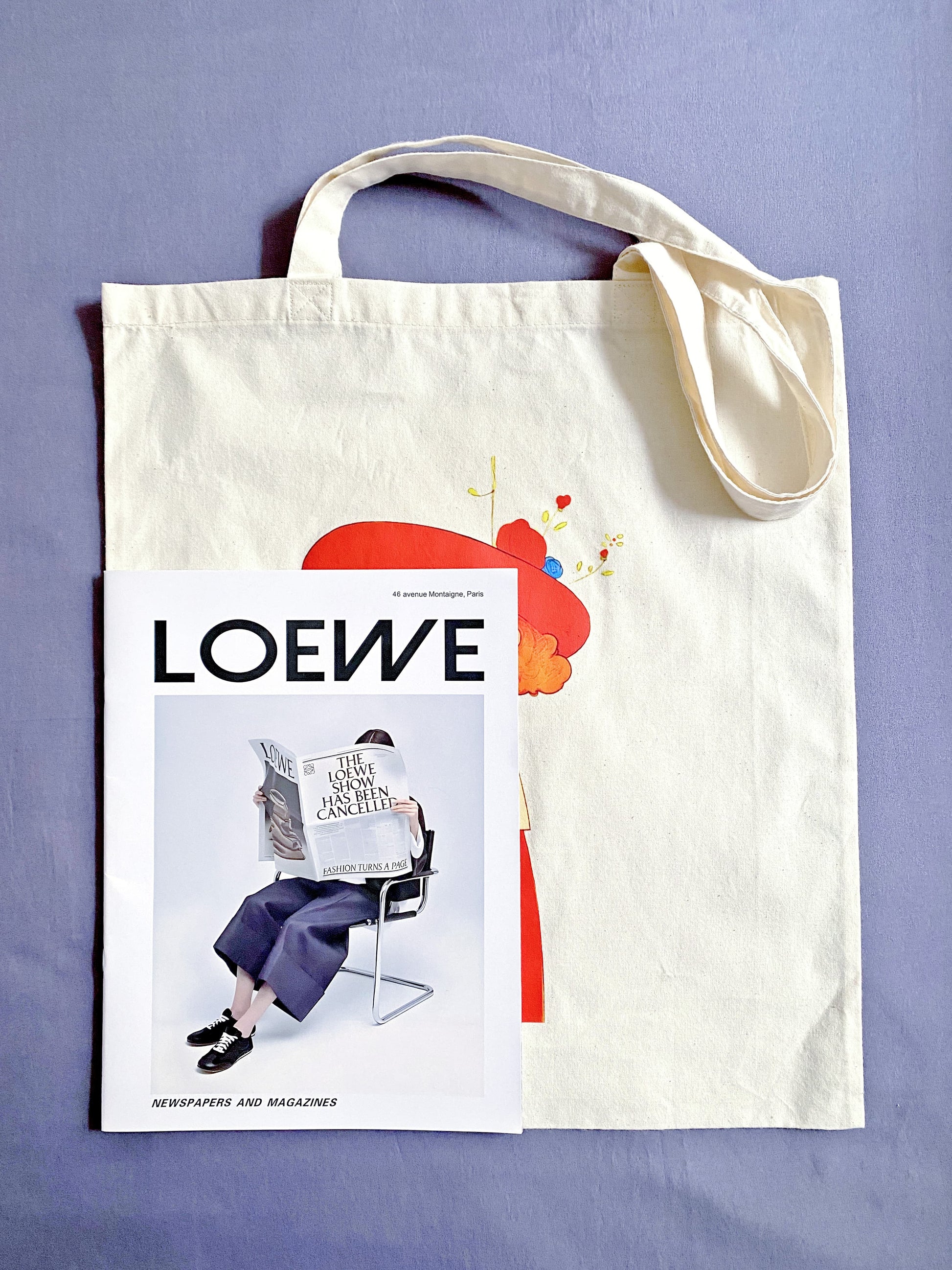 modern eco tote bag with elegant minimal look