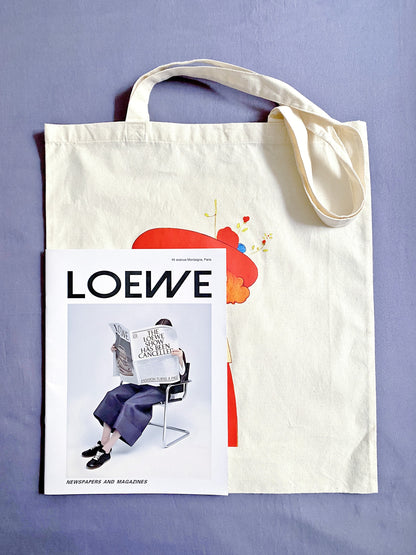 modern eco tote bag with elegant minimal look