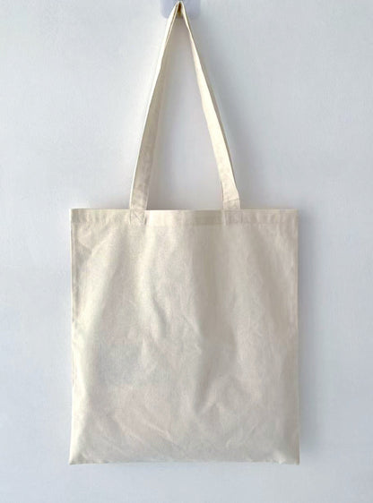 sustainable cotton canvas shoulder bag for daily errands and slow living