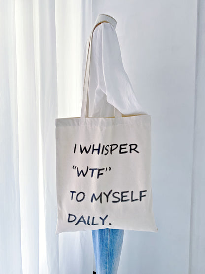 durable sustainable tote for weekend outings