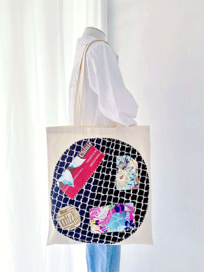 handcrafted inspired design tote for art lovers