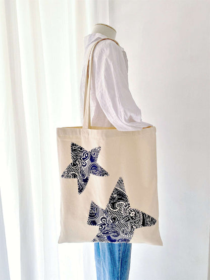 Spacious sustainable tote blending natural materials and timeless appeal