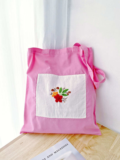 soft oversized embroidered tote for summer beach days