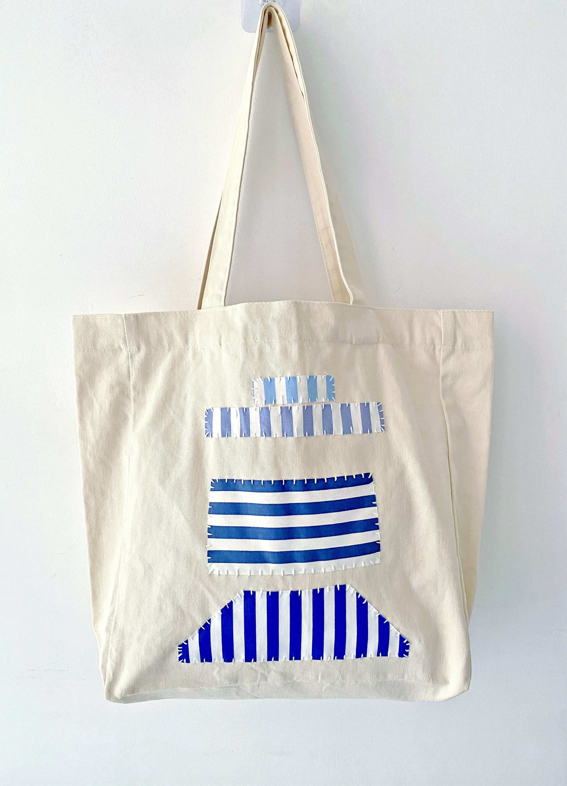 Sustainable cotton canvas tote for lovers of quiet luxury and slow days