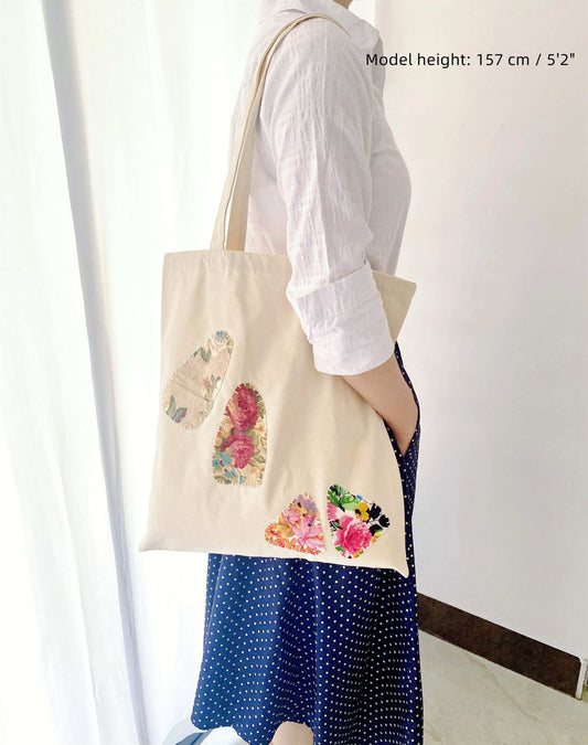 artisan stitched canvas tote for everyday outfits