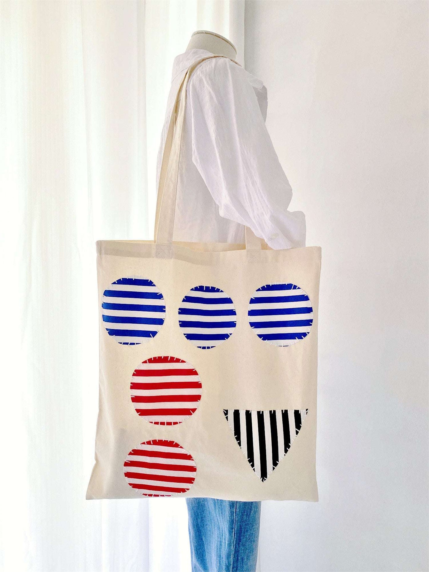 Natural material tote bag ideal for Mother's Day gifting