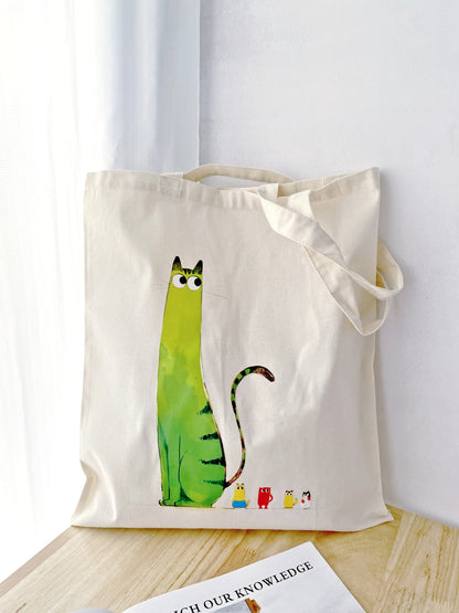 Lightweight tote crafted for those who appreciate sustainable artistry.