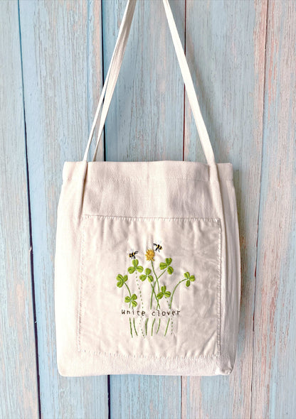 sustainable embroidered shoulder bag perfect for weekend outings and casual style