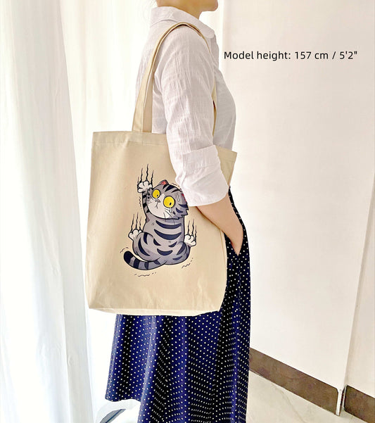 durable cotton shoulder bag for women