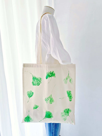 slow fashion inspired cotton tote for women